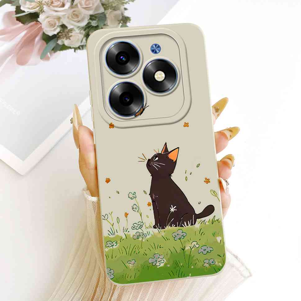 Для Itel S23 Plus 4G Чехол Простой Стиль Закат Мягкий Силиконовый Задний Чехол Для ITEL S23 Plus 4G Чехлы для Телефона Fundas