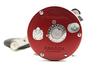 AbuGarcia Ambassador 6501CS Rocket Red Counterbalance Handle Basket Fishing Round Reel Lefthanded