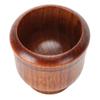 Wooden Grinding Bowl Household Kitchen Manual Garlic Ginger Spices Grinder Mortar Pestle Set KTY