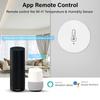 Tuya Умный Zigbee Датчик Температуры и Влажности Комнатный Термометр Монитор Работает с Alexa Google Home домашняя автоматизация