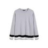 Round Neck Spring and Autumn Trend Loose Retro Long-sleeved Tops Casual Knitwear