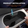 Rear Row Cup Holder Insert For Mazda CX-80 90 2024-2025 Anti-Scratch Wear Resistant Functional Interior Modification Accessories