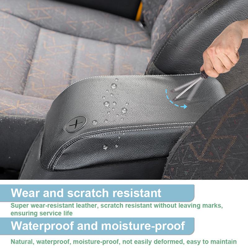 Защитный кожаный чехол на подлокотник с защитой от царапин для Jeep Wrangler TJ 1997-2006 Аксессуары для салона автомобиля