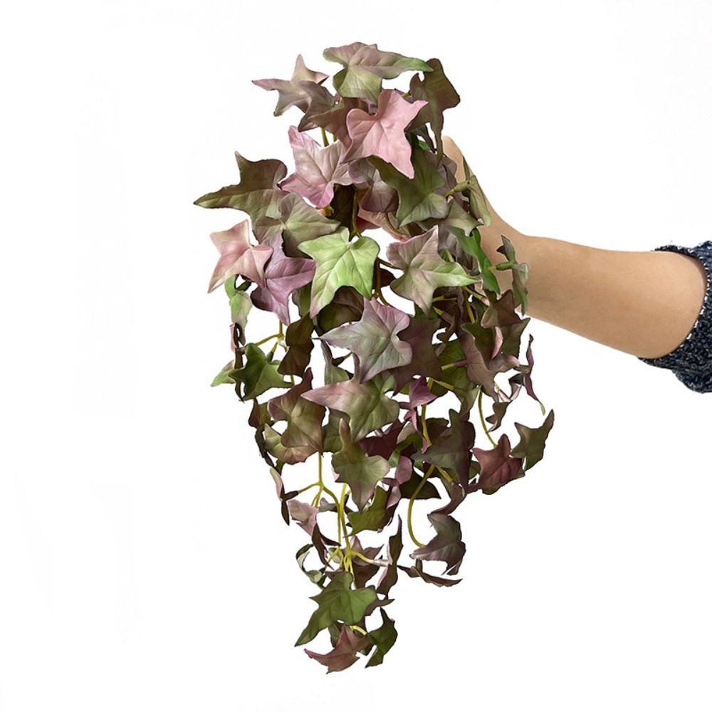 Long Artificial Plant Green Faux Copper Coin Grass Creative Succulent Plants Leaves  Home Office