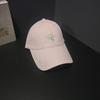 Cartoon embroidery age-reducing sweet girl dopamine wears a baseball cap to show her face, cute puppy peaked cap children