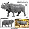 Cognitive Animal Model Toy: Dairy Cow, Buffalo, Yellow Cattle, Rhinoceros, Simmental Bull