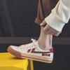Модная женская обувь Холщовые плоские на шнуровке Белые Женская обувь 2024 Новинка Хлопок Поступление Тренды Распродажа Обувь для повседневной носки Корейское лето 39 H
