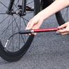 Aluminum Alloy 120PSI Bicycle Tire Pump Portable Bike Inflator Telescopic Bicycle Tire Inflator