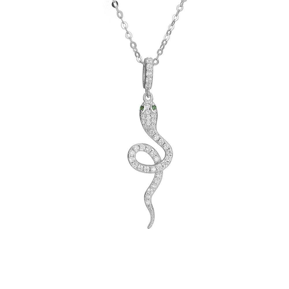 Natal Year Necklace Female Xiaohongshu National Style Versatile High Design Spirit Snake Small Snake Necklace