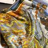 Hangzhou Silk New Silk Small Square Scarf Scarf Decorative Scarf Lady's Temperament Neck Protection Mulberry Silk Printed Silk Scarf