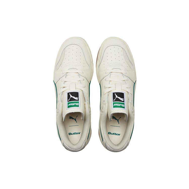 Butter Goods X Puma Slipstream Low Whisper White Unisex Sneakers Cadmium-Green 381787-01