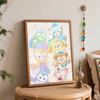 Disney oil painting handmade diy Duffy and friends cartoon character gifts home decorations