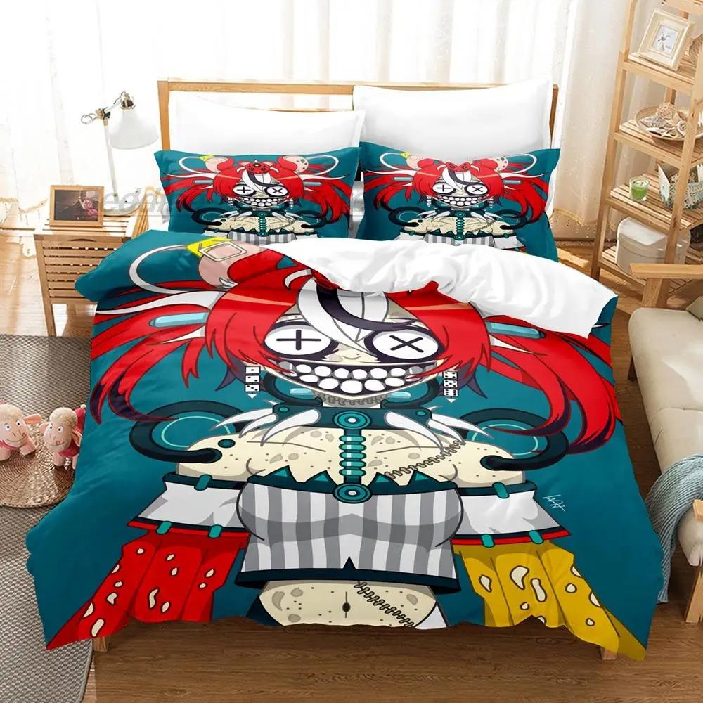 Комплект постельного белья Hakos Baelz Single Twin Full Queen King Size Комплект постельного белья Aldult Kid Bedroom Duvetcover Sets 3D Print goth постельное белье
