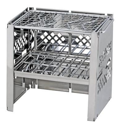 Captain Stag BBQ Костер Складной Камадо Смарт B6 с сумкой (КАПИТАН ОЛЕНЬ) Плита, Подставка, 2-в-1, Гриль, Тип, UG-34,