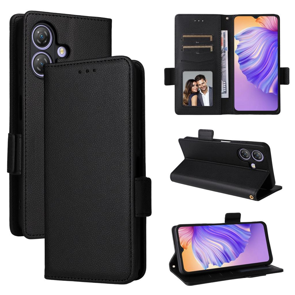 Флип-чехол для Ulefone Note 21 из искусственной кожи с полной защитой корпуса [с блокировкой RFID]