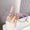 New Fashion Glasses for Women Retro Transparent Glasses Anti Blue Light Eyeglass Frame Luxury Brand Design