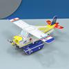 Handmade Airplane Puzzle 3D Education Puzzles Game Montessori Toys  Kids
