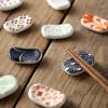 Household Bracket Underglaze Colored Ceramics Chopsticks Stand Portable Chopstick Holder