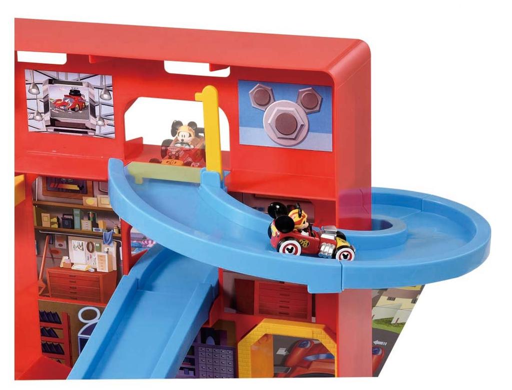 Tomica Disney Микки Маус и дорожные гонщики Панорамный чехол