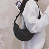 Yogodlns Casual Nylon Shoulder Dumpling Bag Light Crossbody Bag Large Capacity Waist Bag Fashion Half-moon Hobo Bag Clutch
