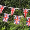10m (32.8ft) 30 Flags UK British Flag String Flag Pennant Decoration Hanging Flag Pull Flag National Day Garden Decoration