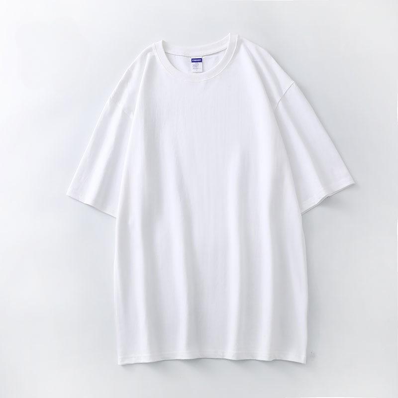 VEZFAA Женские модные повседневные летние весенние однотонные блузки и рубашки с короткими рукавами и круглым вырезом с принтом