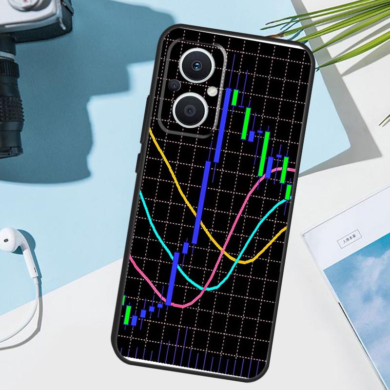 Trade Forex Stock market Cover For OPPO Reno 8T 7 8 Lite 14F 13F 12F 11F 14 13 12 11 10 OPPO Find X8 X6 X5 X9 Pro Case