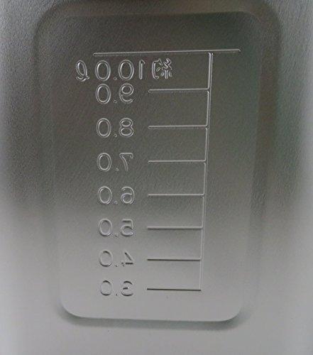 Akagawaware Manufacturing AG 21-0 квадратная кухонная кастрюля со шкалой, 9,4 дюйма (24 см), Включая руку