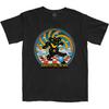 Grateful Dead Stars Bear T-Shirt Black New Unisex T-Shirt