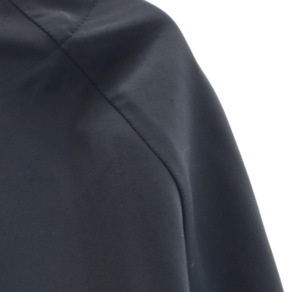 Armani Exchange Мини-платье с длинным рукавом и узором по краю PO Темно-синий Женский Б/У