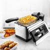 Фритюрница из нержавеющей стали объемом 3 л Semi Pro Fry Plus Kitchencook
