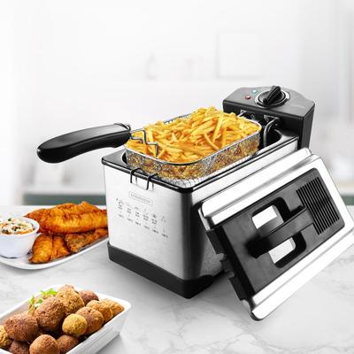Фритюрница из нержавеющей стали объемом 3 л Semi Pro Fry Plus Kitchencook