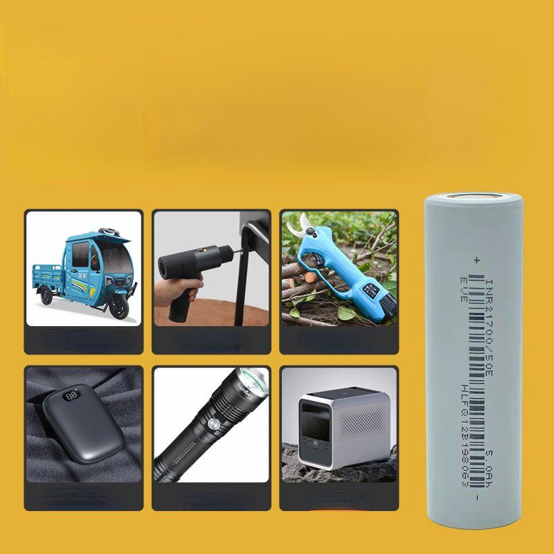 Аккумуляторная батарея большой емкости 21700 5000 мАч для электроинструмента