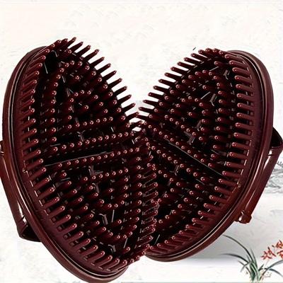 Гипоаллергенные щетки для массажа меридианов тела, 2 шт. в упаковке, инструменты для акупрессурного массажа для улучшения кровообращения и расслабления, без запаха, прочный материал