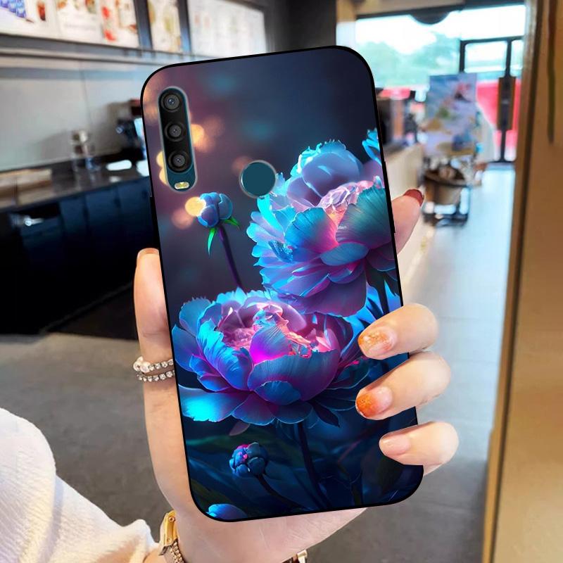 Для Alcatel 1SE 2020 Чехол Мягкий Силиконовый Чехол-Оболочка Для Alcatel 1S 2020 Чехол для Телефона Модный TPU Ударопрочный Funda 5030D 5030F Capa