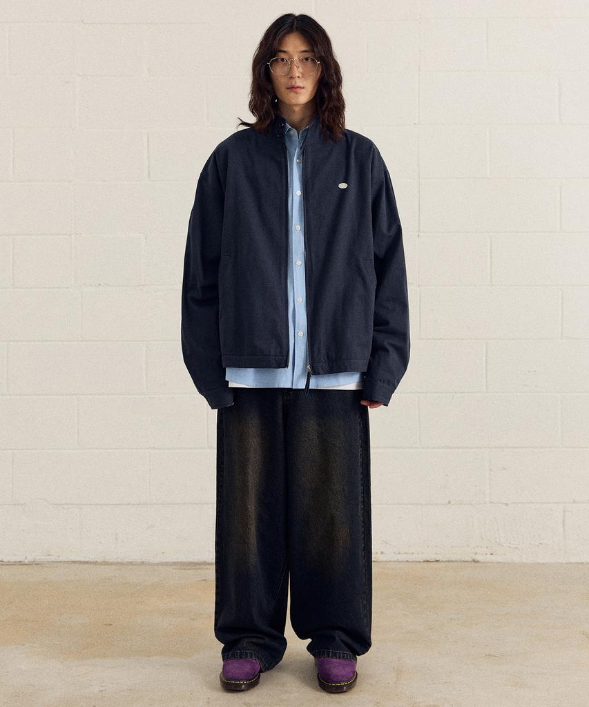 Harrington-куртка с металлическим символом-логотипом Filluminate - Цвет: Слоновая кость