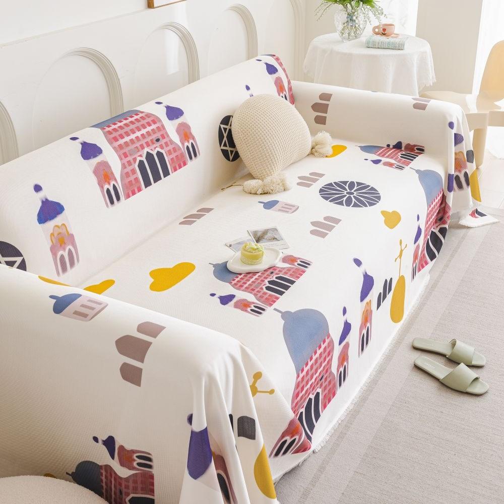 Коврик для дивана в гостиной, пледы, летнее полотенце для дивана Ice Silk, чехол для дивана для пикника и кемпинга