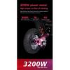 Boyuda's new electric scooter Q7Pro Max, equipped with 3200W dual motors, 52V28AH battery, application control, and silent tire scooter