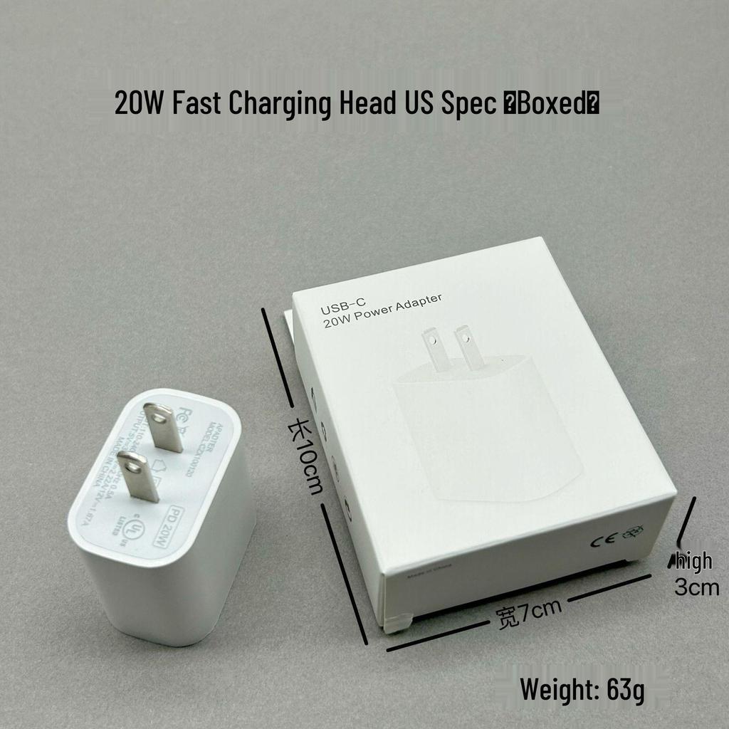 Складное быстрое зарядное устройство PD20W для телефонов Apple (вилка UK)