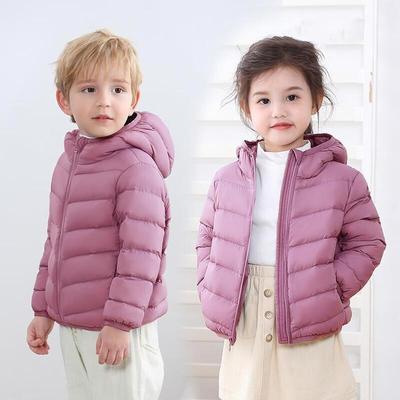 Детская легкая пуховая куртка с капюшоном Sanjih Outdoor TP5359