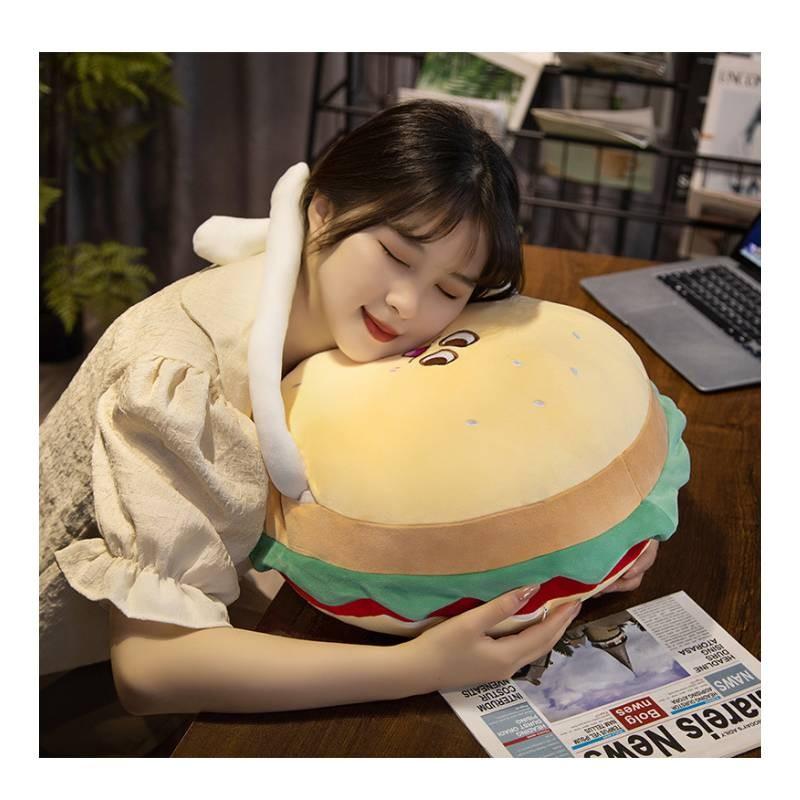 Hamburg Fries French Plush Toy Cartoon Gourmet Stuffed Doll Gift Decoration