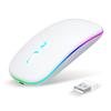 Wireless Bluetooth 5.2 Mouse [Type-C Rechargeable & Quiet] Slim, Compact, Wireless Mouse for PC, Instant Connection, Energy-Saving, High Sensitivity,