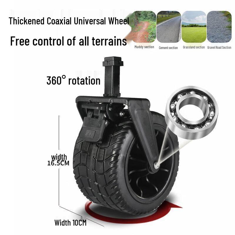 OEING Folding Outdoor Camping & Picnic Wagon