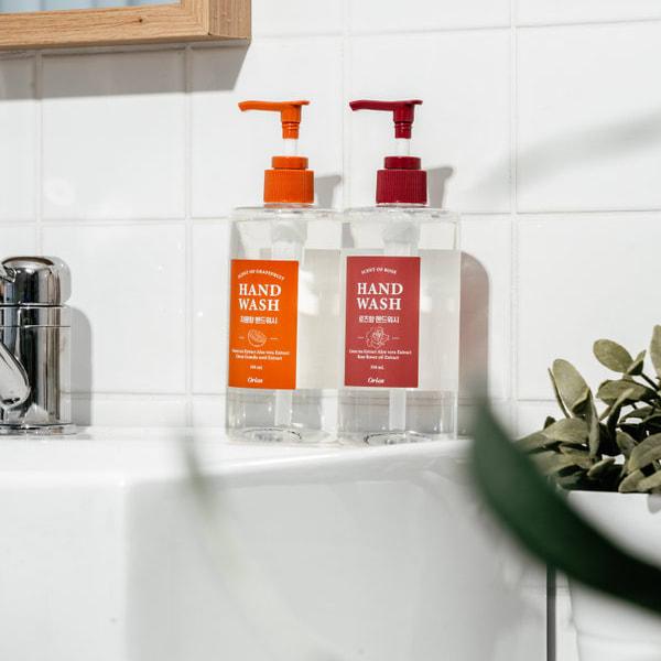 Orix Perfume Hand Wash 350 мл Аромат розы
