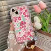 Шнурок-цепочка с цветами Прозрачный чехол для телефона для Huawei Honor 90 Lite 20 50 SE Nova 5T 11 7 9 10 P30 P40 Mate 30 40 Pro Волнистый чехол