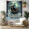 Christmas Nightmare Wall Decor Tapestry Art For Pet Memorial Birthdaywedding Party Backdrop Family Gift