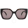 Brown Cat Eye Ladies Sunglasses Gg1300s 002 55