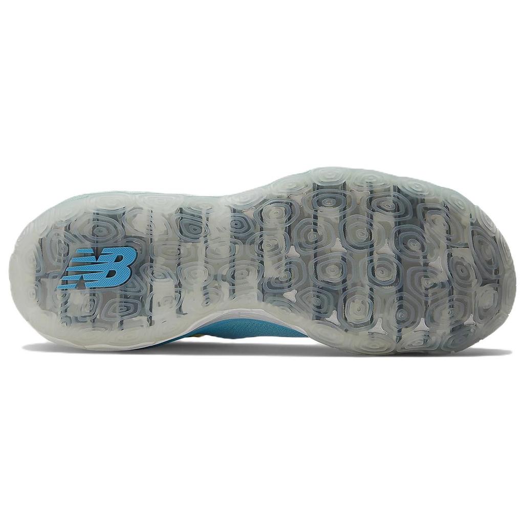 New Balance Мужские кроссовки Fresh Foam BB Paris синие, небесно-голубые, пиксель-зеленые BBFRSHP1