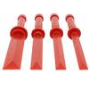 2pcs Plastic Chisel Scraper Auto Trim Removal Tool Non-Scratch Scraper Tool Hand Tool Sets Plastic Chisel Scraper Set