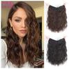 WTB Длинные волнистые синтетические волосы для наращивания Наращивание волос Темно-коричневый 45 см Натуральный парик Женский натуральный термостойкий парик
